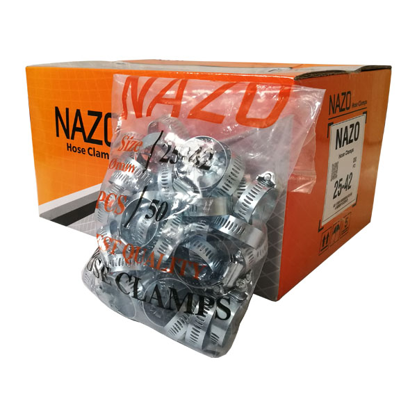 بست شیلنگ رادیاتور پیکان و پژو نازو 42-25 NAZO